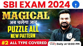 SBI PO amp Clerk 2024  Puzzle Reasoning  All New Pattern Puzzles  Reasoning by Arpit Sir 2 [upl. by Eelrebmik]