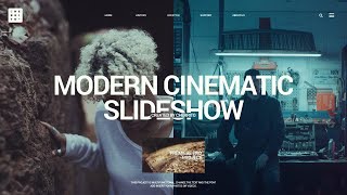 Modern Cinematic Slideshow Premiere Pro Templates [upl. by Llenrahc134]