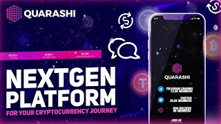 💎QUARASHI NETWORK 2 – Multicurrency wallet  Roadmap  Rather participate in the upcoming ICO [upl. by Marsiella]