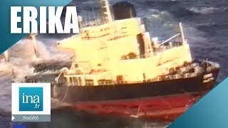 12 décembre 1999  Naufrage du pétrolier Erika  Archive INA [upl. by Einahpet]