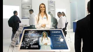 Recepcionista Vrtual Interativa CASIO 2016 [upl. by Aztiray915]