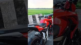 New Pulsar N160 cc bs7 Red colour🥰pulsarn160 pulsar n160 automobile trending shortsmodified [upl. by Lorolla]