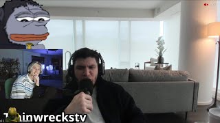 Trainwrecks wishes xQc Happy Birthday in a weirdly manner [upl. by Siskind893]