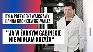 Była prezydent Warszawy szczerze w żadnym ze swoich gabinetów NIE MIAŁAM krzyża [upl. by Ani872]