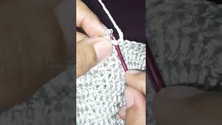 طريقة تقفيل كل سطر كروشيهHow to lock each crochet row [upl. by Singleton]