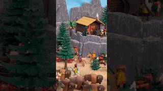 Bisontes Playmobil 🦬 Western Diorama Playmobil Aesclick Burriana playmobil diorama western [upl. by Eannyl]