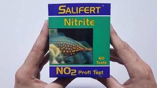 Aquaplantsonline  Unboxing Salifert Nitrite NO2 test [upl. by Ahsikahs]