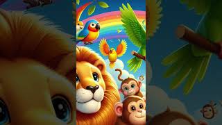 Kids Animal song songsforkids shortsvideo kids [upl. by Anna-Diane]