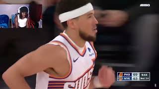 GAME WINNER BOOK Suns At Knicks Full Highlights Reaction [upl. by Einnaf]