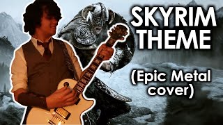 Skyrim  Dovahkiin  The Dragonborn Comes Epic Metal cover [upl. by Tobe382]