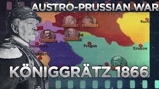 Battle of Königgrätz 1866  AustroPrussian War DOCUMENTARY [upl. by Zerat462]