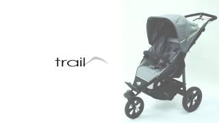 TFK Joggster Trail Kinderwagen 2017 [upl. by Nnyltak303]