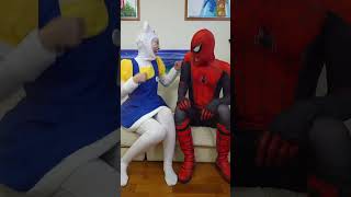 SpiderMan funny video 😂😂😂  SPIDERMAN Best TikTok September 2023 Part117 shorts sigma [upl. by Aitra]