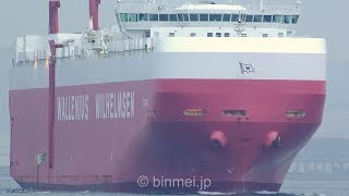 TITANIA  Wallenius Wilhelmsen vehicles carrier  June 2018 [upl. by Odlaner]