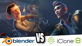 Blender vs Iclone  Which one should you start with [upl. by Tirza609]