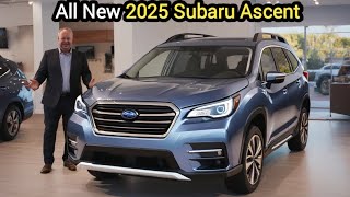 2025 Subaru Ascent Review Whats New Power Comfort or Safety [upl. by Nozicka]