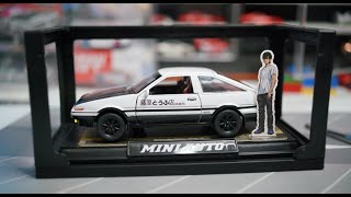 Impressive Initial D AE86 Trueno From Mini Auto [upl. by Wilmott]