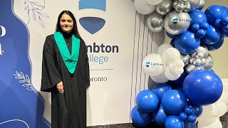 Lambton college convocation  finally graduate in canada [upl. by Nrol]