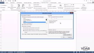 Word 2013  Mailmerge  104Adresblok [upl. by Rabelais879]