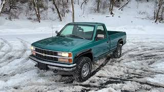 1993 Chevrolet K2500 74L 4x4 5Speed Walkaround [upl. by Carolan]