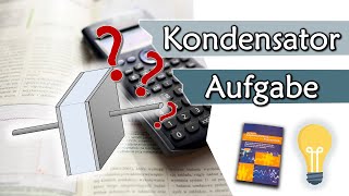 KondensatorAufgabe Berechnung der Kapazität bei zwei Dielektrika  Übungsaufgaben 3 [upl. by Pate277]