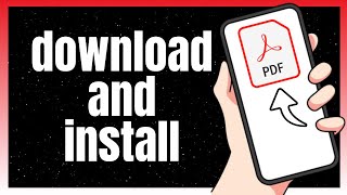 How to Download and Install Adobe Reader Free 2024 PDF [upl. by Anaujat]