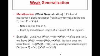 61 Weak Generalization [upl. by Phira]