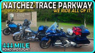 Riding the WHOLE Natchez Trace Parkway 444 Mile Road Spotlight [upl. by Ardin447]