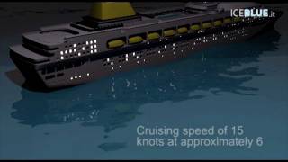 HD 3D Animation of Costa Concordia accident  ricostruzione 3d cronologia [upl. by Reagen355]