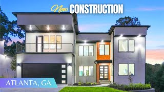 Stunning New Construction Home with Open Floor Plan  Luxury Finishes FOR SALE in Atlanta [upl. by Rhtaeh]