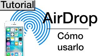 Como usar AirDrop en iOS 11 en tu iPhone iPad o Mac  Tutorial fácil en español [upl. by Yellas]