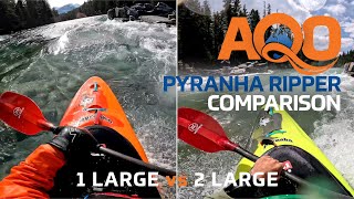 Pyranha Ripper Comparison  1 Large vs 2 Large [upl. by Bysshe]