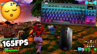 🤩Steel Series Apex 7 TKL ASMR🤩FORTNITE RANKED SOLO GAMEPLAY🏆 Desert Zone Wars 165 FPS [upl. by Brena]