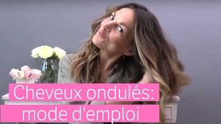 Turoriel mode demploi pour des cheveux ondulés [upl. by Berners]