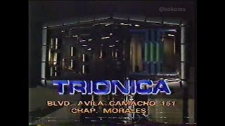 Comerciales 80s  Computadoras Trionica [upl. by Obelia]