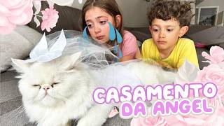 O CASAMENTO DA GATA ANGEL [upl. by Dnumsed]