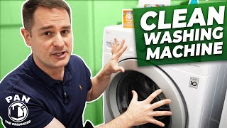 HOW TO CLEAN YOUR WASHING MACHINE Quick amp Easy [upl. by Nellie600]