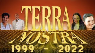 TERRA NOSTRA 19992000  VEJA COMO ESTÁ O ELENCO DA NOVELA EM 2022 [upl. by Alwitt]