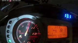 Gilera runner vxr top speed 0179 [upl. by Noval739]