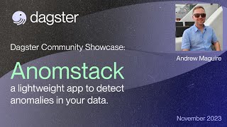 Anomstack a lightweight app to detect anomalies in your data [upl. by Urbanus]