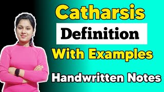 Catharsis in Literature  Catharsis in English Literature  Catharsis in Hindi  Catharsis [upl. by Donnamarie]