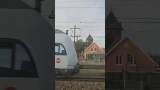 Køge Station train dsb trainspotting railway [upl. by Ecirtnahs]