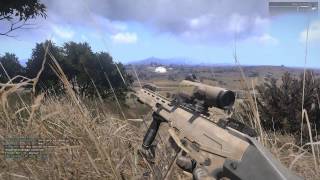 A taste of Arma 3 on a full multiplayer server no commentary [upl. by Navap603]