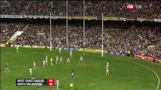 Nic Naitanui Pack Mark amp Winning Goal after the siren R8 2013 [upl. by Nosirb]