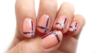 Nageldesign Anleitung für Anfänger Nageldesign mit Nagellack selbst machen  seni Nageldesign [upl. by Arty]