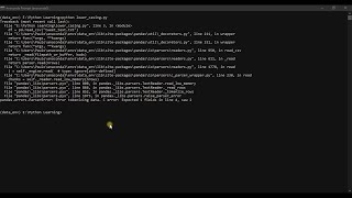 SOLVED  pandas error tokenizing on reading files  read csv pandas python [upl. by Telrats]