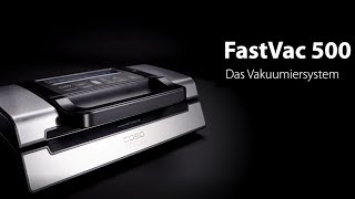 CASO FastVAC 500 Vakuumierer [upl. by Brunhilde]