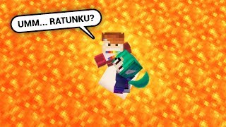 UTKNĘLIŚMY NA MAPIE PRIMA APRILIS  Minecraft  CZOKLET I GAENALI [upl. by Ellerred]