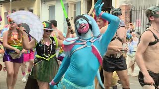 Southern Decadence has big weekend in New Orleans as annual party rolls [upl. by Ilyak519]