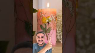 Como fazer vela aromatizada caseira shorts dicasdiy facavocemesmo velas [upl. by Lavelle]